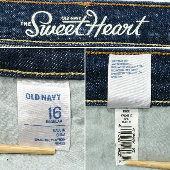 OLD NAVY The Sweet Heart Skinny Jeans 5125E1M - Picture 11 of 12